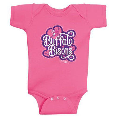 Buffalo Bisons Infant Raspberry Victoria Onesie