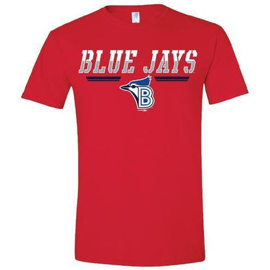 Bluefield Blue Jays Beyond Red Tee