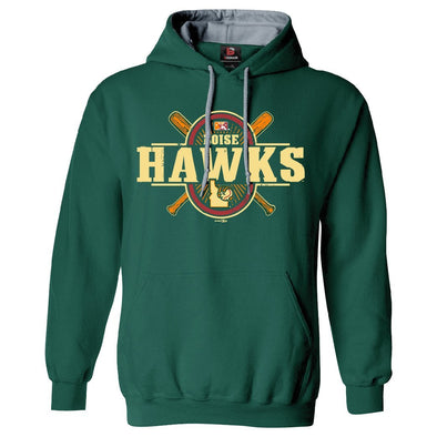 MEN'S BOISE HAWKS PULLOVER HOODED SWEATSHIRT