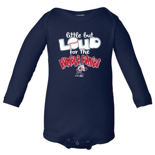 Navy Infant LS Onesie