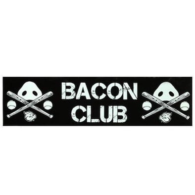 Lehigh Valley IronPigs Bacon Club Bumper Sticker