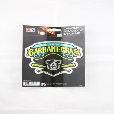 Bradenton Barbanegras Metal Sticker