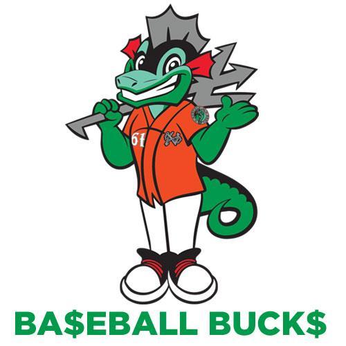 Norfolk Tides Baseball Bucks