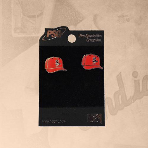 Spokane Indians Baseball Cap Post Earrings