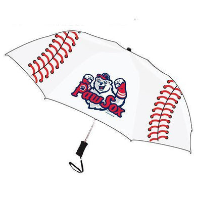 Pawtucket Red Sox White PawSox Baseball Batbrella