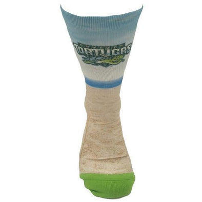 DAYTONA TORTUGAS TWIN CITY KNITTING SUBLIMATED BEACH SOCK