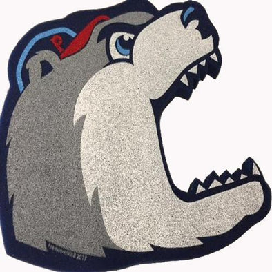 Pawtucket Red Sox PawSox Foam Bear Head