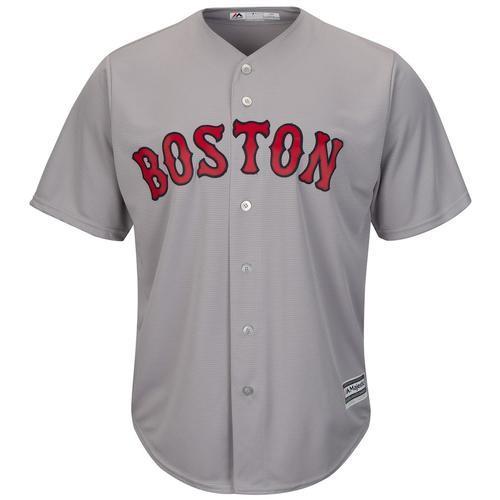 Boston Red Sox Majestic Grey Benintendi Jersey