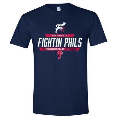 Reading Fightin Phils Fightins Navy Affiliate Phillies T-Shirt