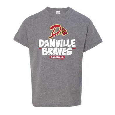 Danville Braves Youth Undertone T-Shirt - Heather