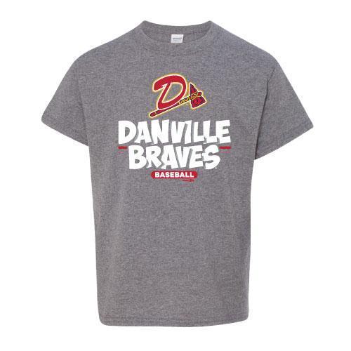 Danville Braves Youth Undertone T-Shirt - Heather