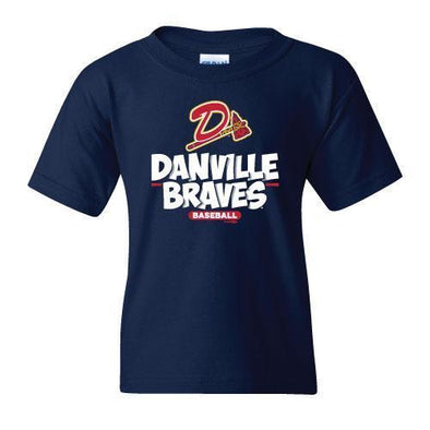 Danville Braves Youth Undertone T-Shirt - Navy