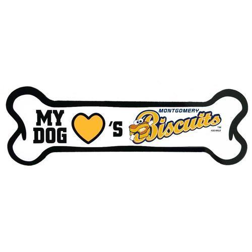 Montgomery Biscuits Biscuits Bone Magnet