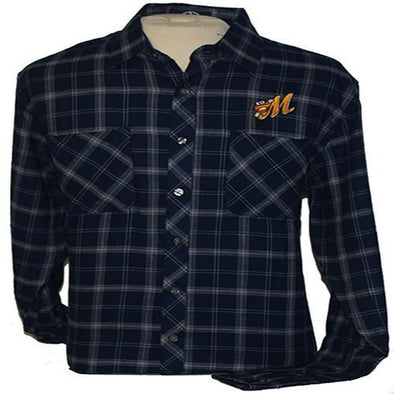 Montgomery Biscuits Brewer Flannel Shirt