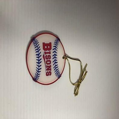 Buffalo Bisons Bisons Baseball Ornament