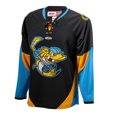 Black Walleye AK Replica Jersey