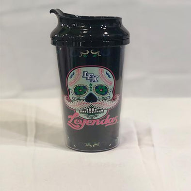 Black Skull Tumbler