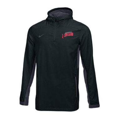 Indianapolis Indians Black Nike Woven 1/4 Zip Jacket