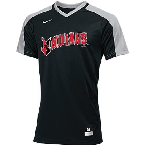 Indianapolis Indians Youth Black Vapor Game Top Jersey