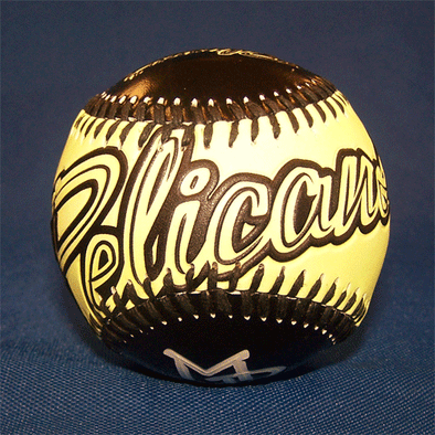 Myrtle Beach Pelicans JARDEN BLACKLIGHT BALL