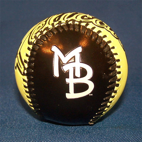 Myrtle Beach Pelicans JARDEN BLACKLIGHT BALL