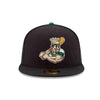 Clinton LumberKings 59Fifty Black Louie Cap