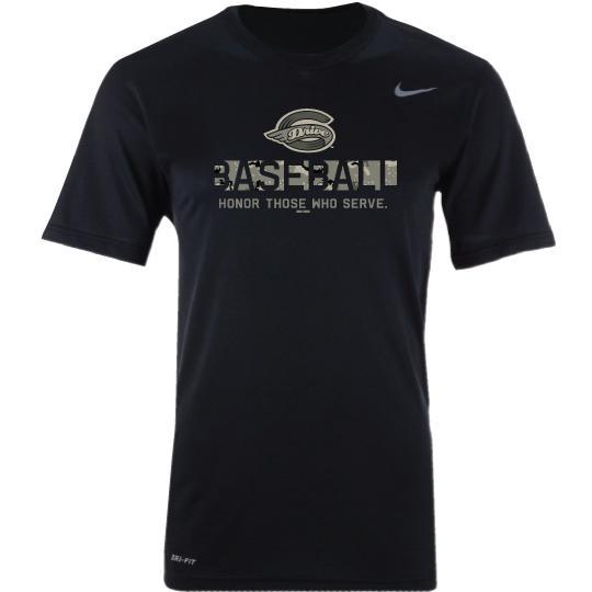 Greenville Drive Nike Black Dri Fit Honor Tee