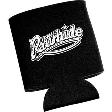Visalia Rawhide Black Can Cooler