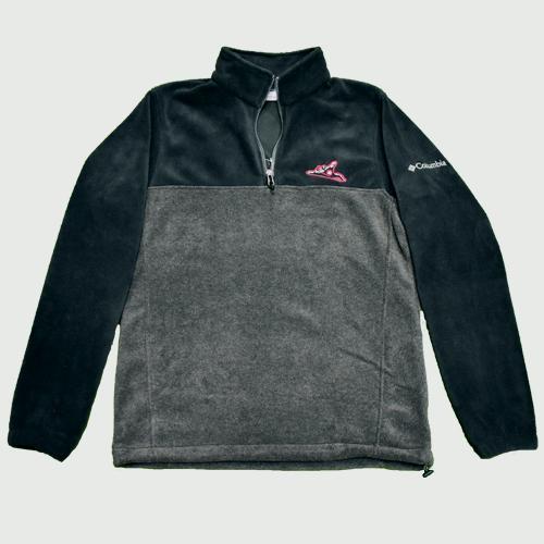 Richmond Flying Squirrels COL Flanker 1/2 Zip Black/Grey