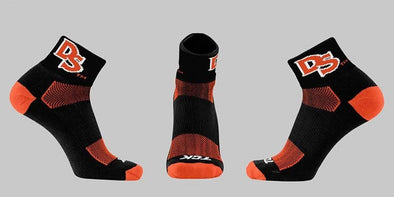 TCK Shorebirds Black Ankle Socks