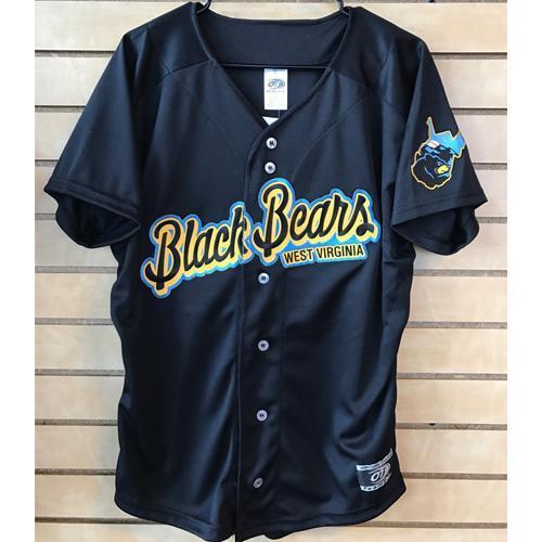 West Virginia Black Bears Replica Alternate Jersey