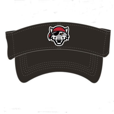 Erie SeaWolves Black Visor
