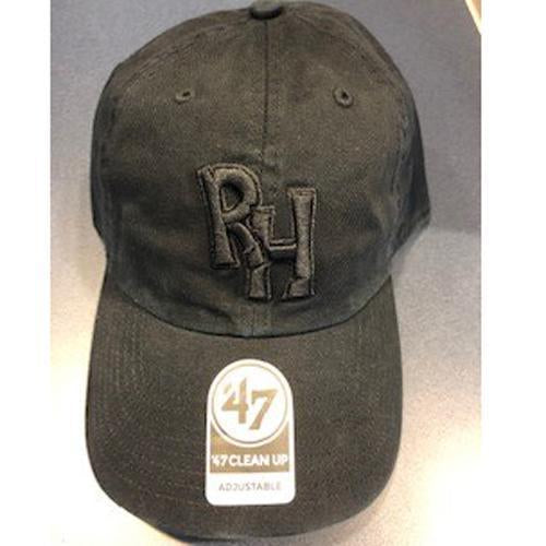 Midland Rockhounds Black on Black Hat Adj