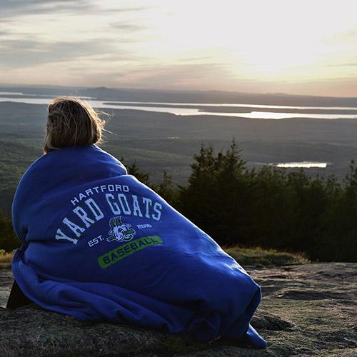 Hartford Yard Goats Sweatshirt Blanket