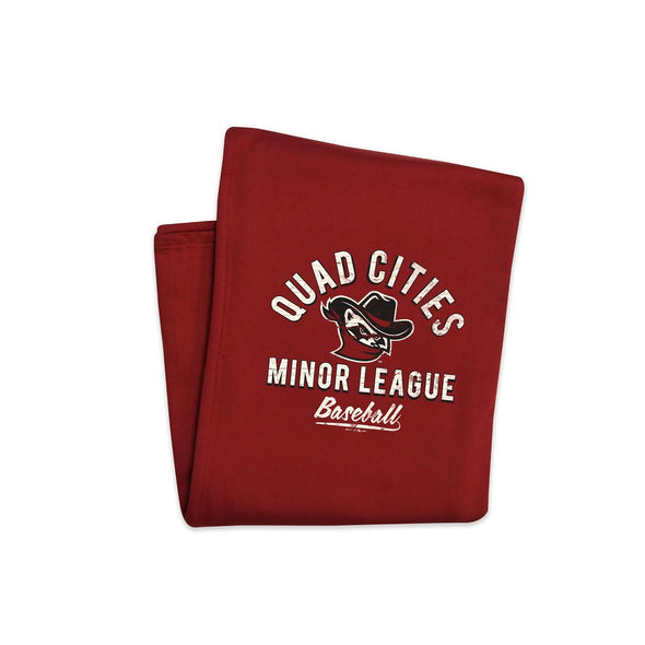 Quad Cities River Bandits MV Bandits Blanket