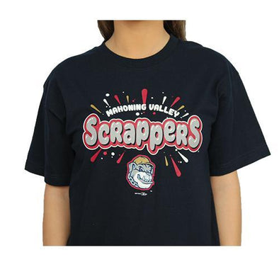 Mahoning Valley Scrappers Youth Navy Blimp Tee