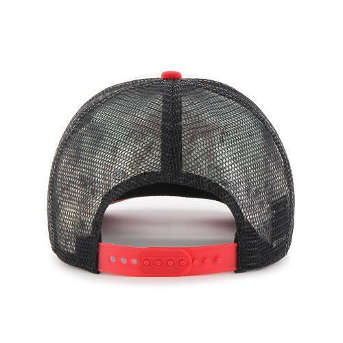 Trucker Cap with Red V Bling