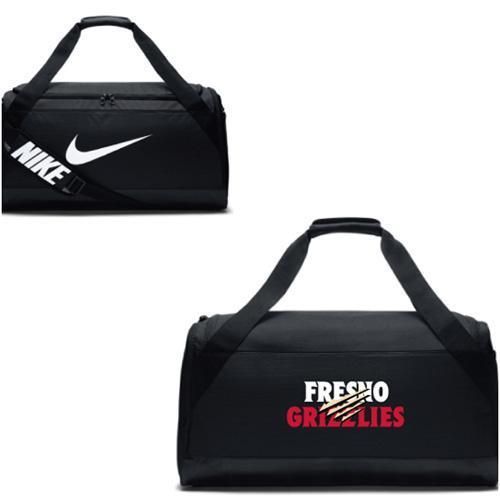 Fresno Grizzlies Black  Nike Duffel Bag