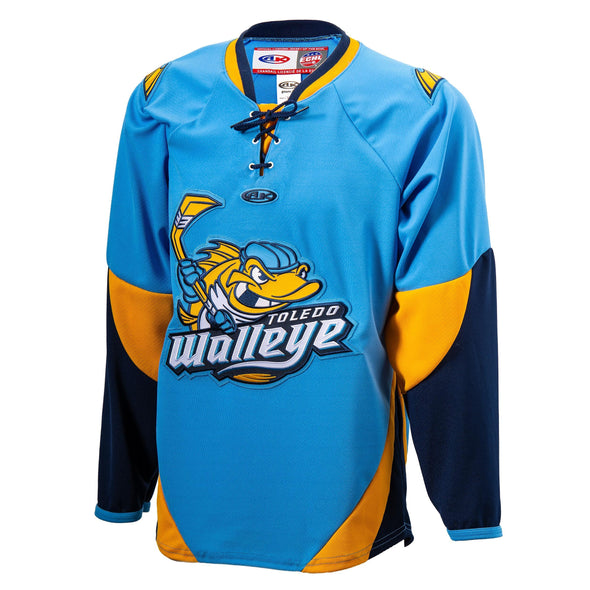 Blue Walleye AK Replica Jersey