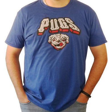 IronPugs Mens Blue Tee