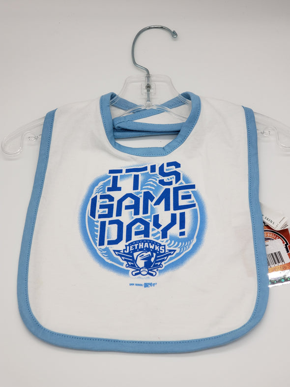 Lancaster JetHawks Infant Blue Bib "Game Day"