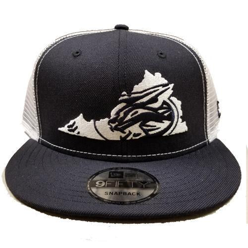 Lynchburg Hillcats Virginia State Navy Mesh Snapback