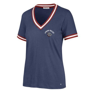 Lehigh Valley IronPigs Womens Viper Letter V-Neck