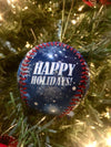 Rochester Red Wings Blue Snowflake Ornament