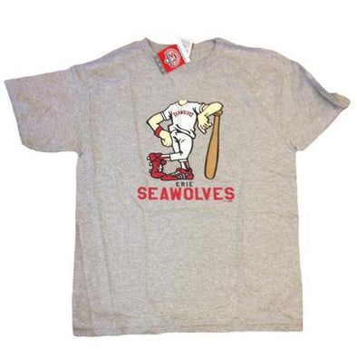 Erie SeaWolves Youth Grey Bobblehead Tee