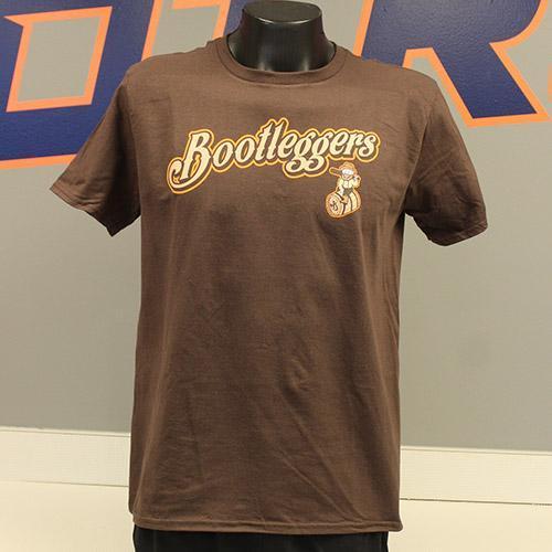 Bowling Green Hot Rods M. Bootlegger Brown Tee