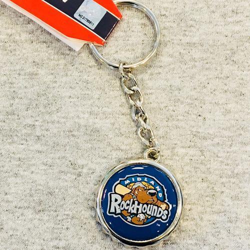 Midland RockHounds Bottle Cap Keychain