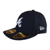 Atlanta Braves Navy On Field 5950 Low Profile Hat