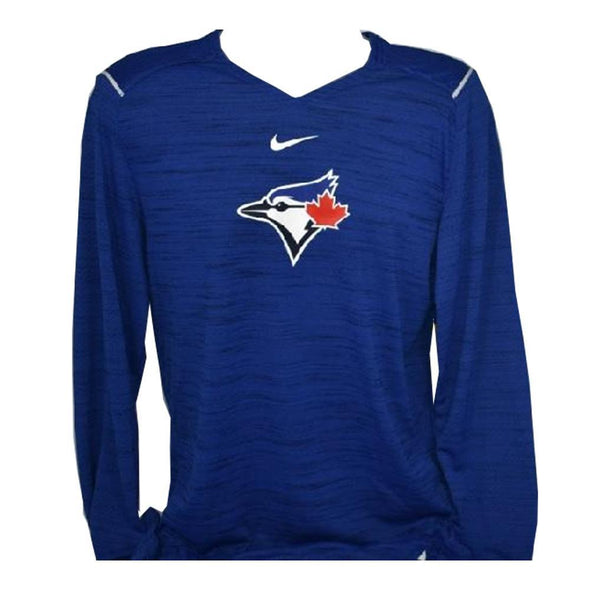 Toronto Blue Jays Breathe Long Sleeve Heathered Royal