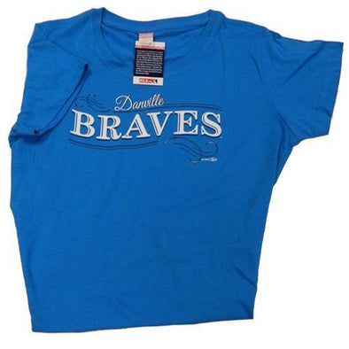 Danville Braves Ladies Brenda Cobalt Tee